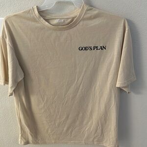 Shein God’s Plans shirt size medium